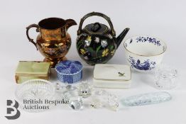 Miscellaneous Porcelain and Glass