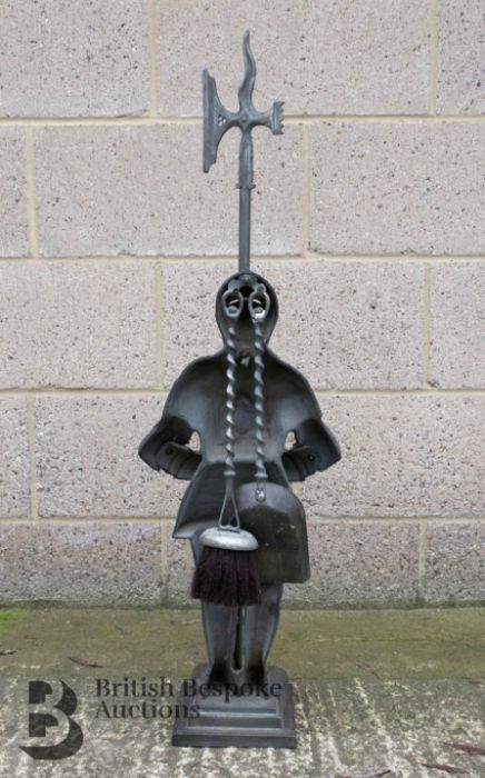 Knights Cast Iron Statuette - Image 2 of 2