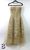 Vintage Christian Dior Evening Gown