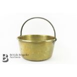 Vintage Brass Jam Pan