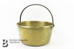 Vintage Brass Jam Pan