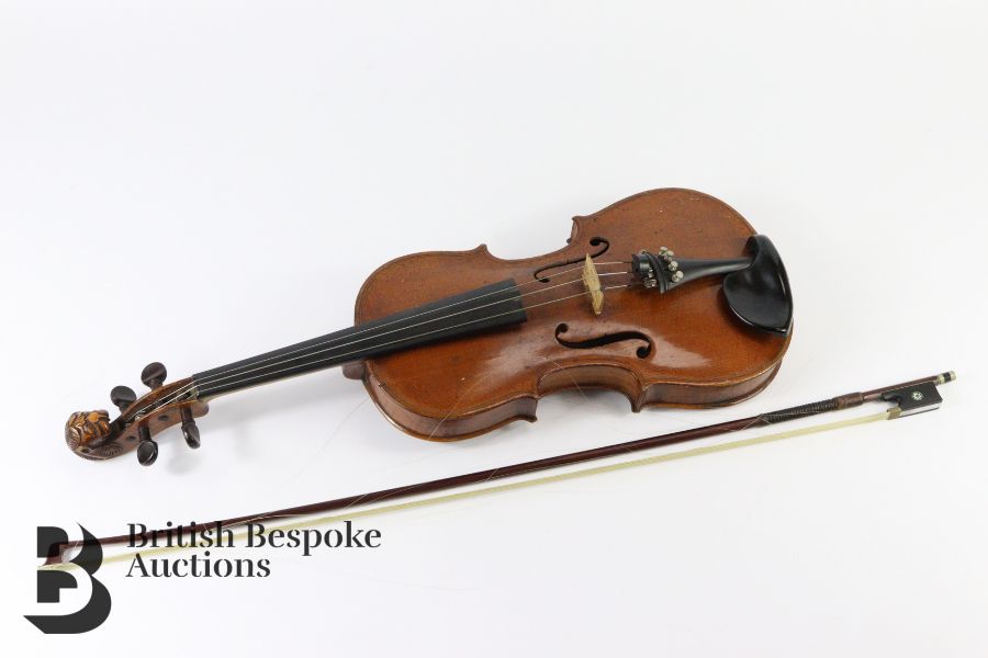 Circa 1900s German-made Violin