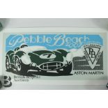 Aston Martin Pebble Beach Poster