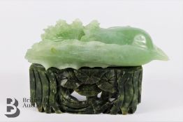 Chinese Bowenite Jade Carving
