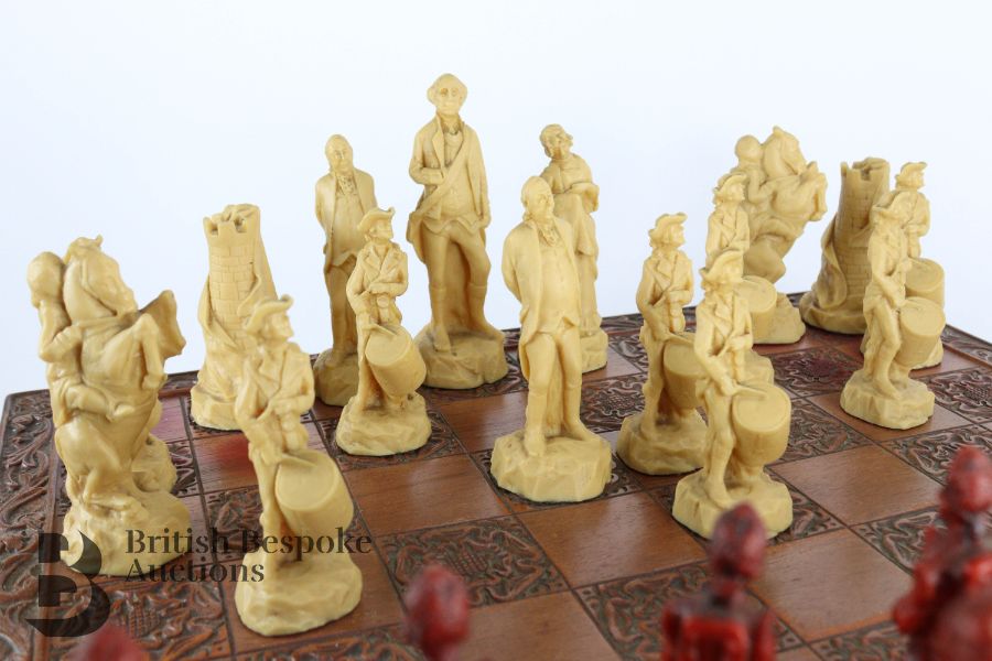 American Civil War Chess Set - Image 3 of 4