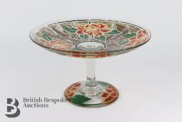 Art Glass Cake Stand