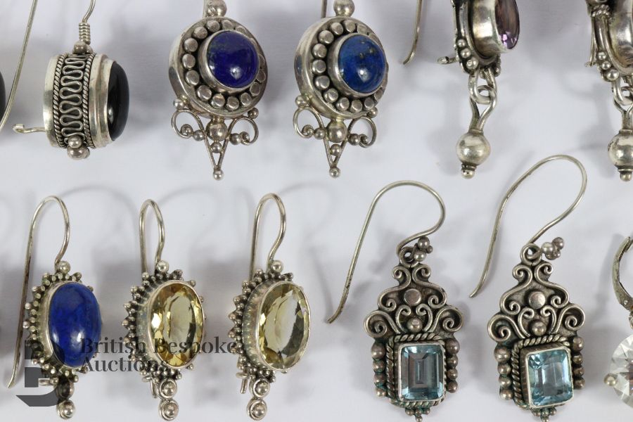 Quantity of Semi-Precious Stone Earrings - Image 2 of 2