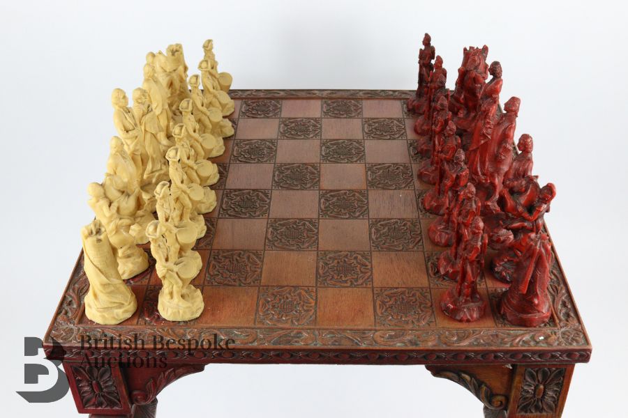 American Civil War Chess Set - Image 2 of 4