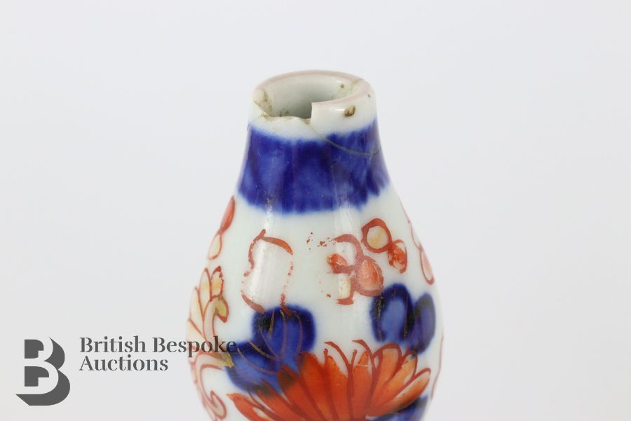 Pair of Imari Double Gourd Vases - Image 3 of 8