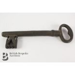 Large Cast Iron Key