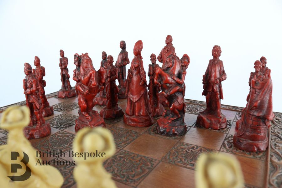 American Civil War Chess Set - Image 4 of 4