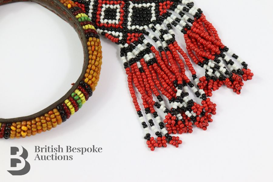 Ethnic Beaded Dress Items - Image 2 of 2