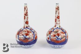 Pair of Imari Vases