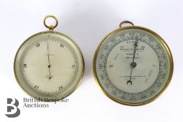 T.Wheeler Scientific Instruments Compensated Barometer