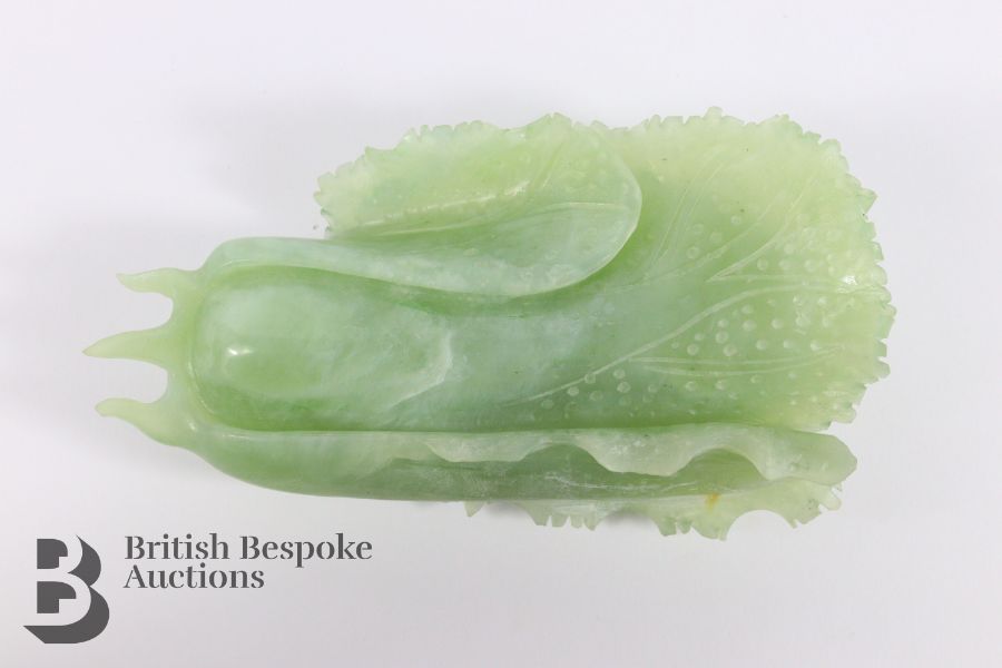 Chinese Bowenite Jade Carving - Image 4 of 4