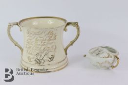 Sheffield Twin Handled Tankard 1890