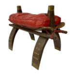 Two Bedouin Camel Stools