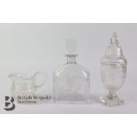 Orrefors Glass Decanter