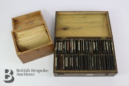 Two Boxes of Glass Slides