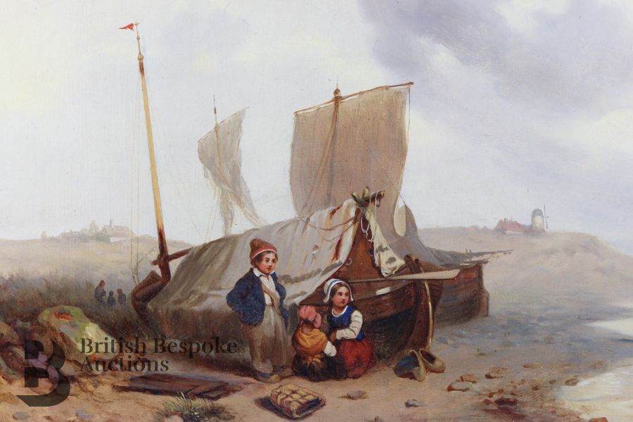 19th Century Oil on Canvas - Image 2 of 3