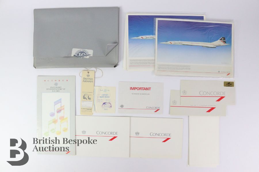 Concorde Memorabilia