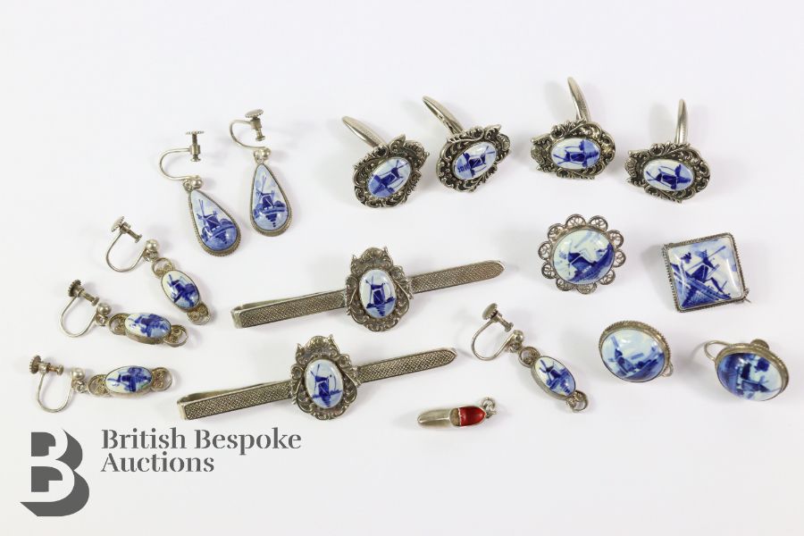 Collection of Delft Jewellery