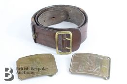 WWI Era Leather Belt