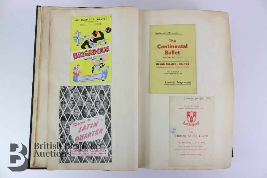 Scrap Book - Theatre Programs