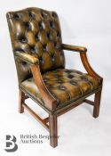 Edwardian Button Back Chair