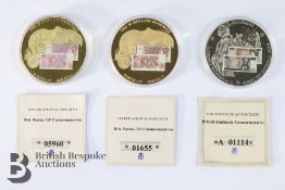 Six British Bank Note Coins