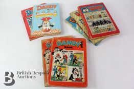 Beano and Dandy Annuals from 1951-1982