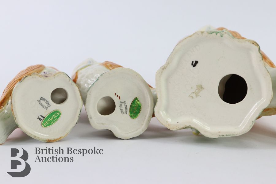 Beswick Owl Trio - Image 3 of 3