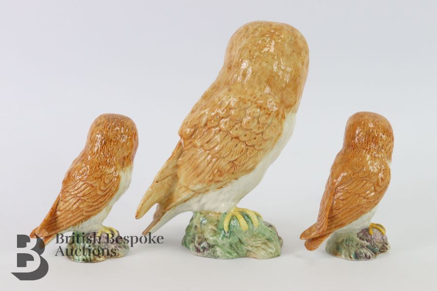 Beswick Owl Trio - Image 2 of 3