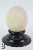 Ostrich Egg on Stand