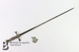 19th Century Masonic Ceremonial Sword