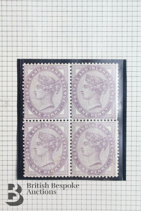 GB Stamps incl. Mint 1d Lilac and South Australia SG2 2d Red - Image 3 of 17