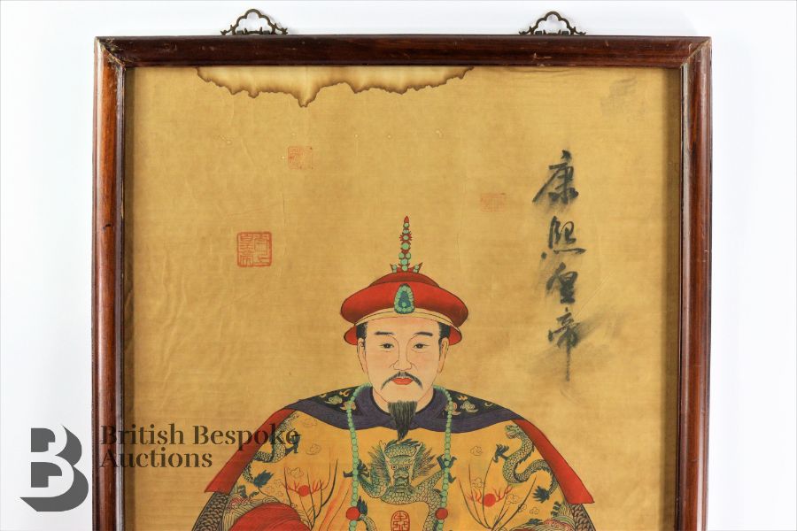 19th Century Scroll Painting - Image 2 of 9