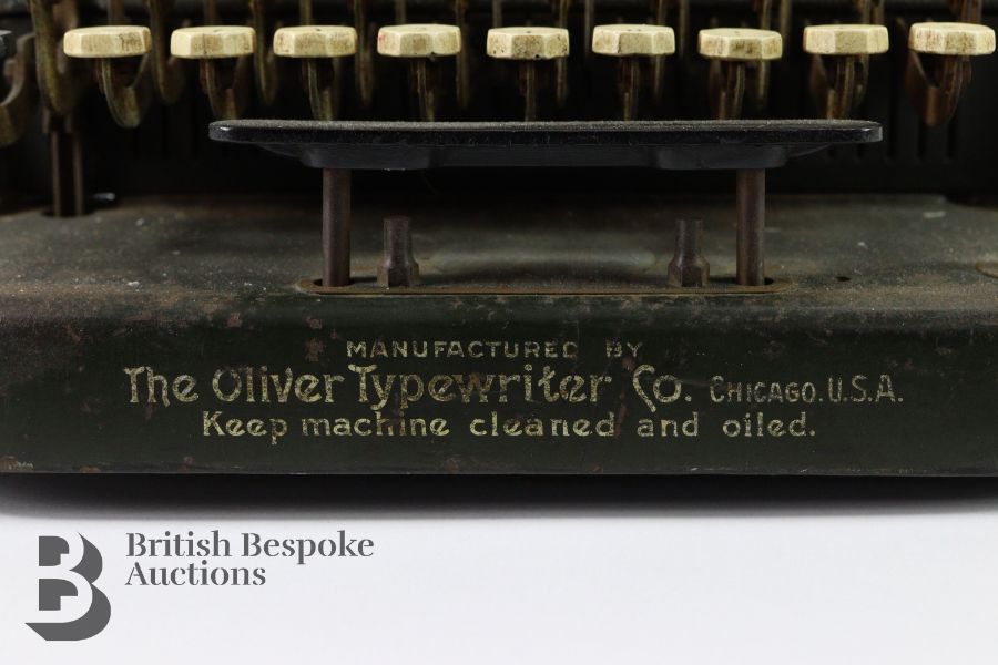 American Oliver No5 Typewriter - Image 4 of 4