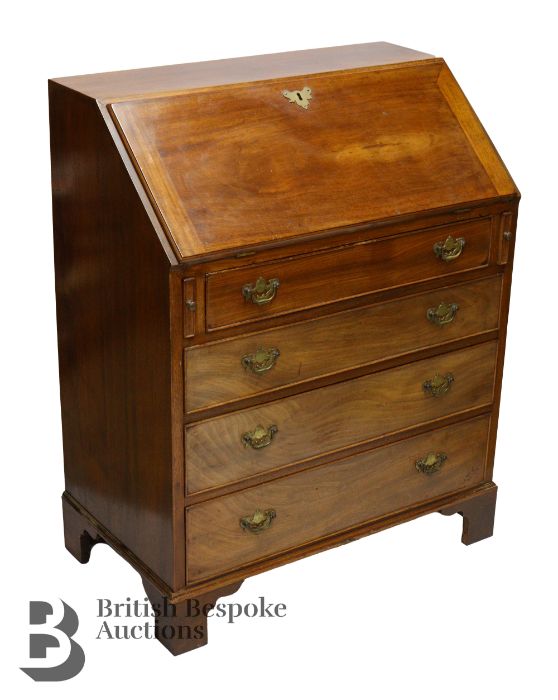 Mahogany Drop Front Bureau