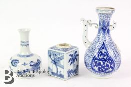 Chinese Blue and White Items