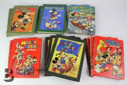 43 Mickey Mouse Annuals from 1948-1979