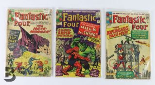 Marvel Comics - Fantastic Four 1964 #21 #25 and #26