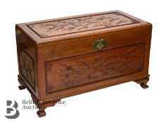 Chinese Rosewood Blanket Chest