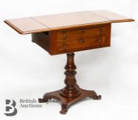William IV-Style Drop Leaf Table