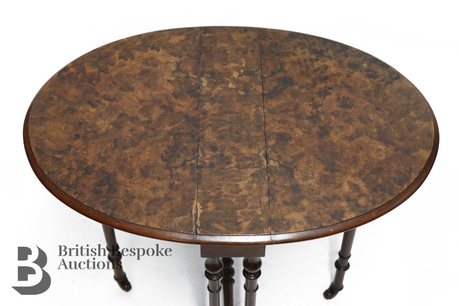 William IV-Style Drop Leaf Table - Image 4 of 5