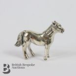 Silver Figurine of a Foal