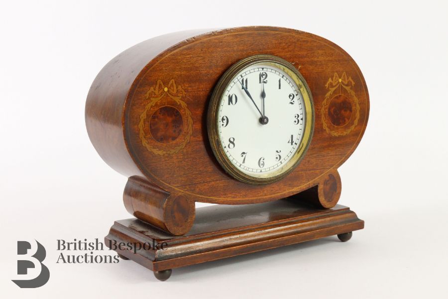 Mahogany Mantel Clock - Image 2 of 3