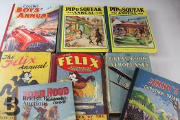 Approx. 90 Vintage Children's Annuals 1920-60s