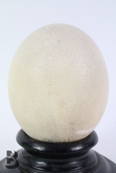 Ostrich Egg on Stand - Image 2 of 4