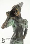Cast Bronze Figurine